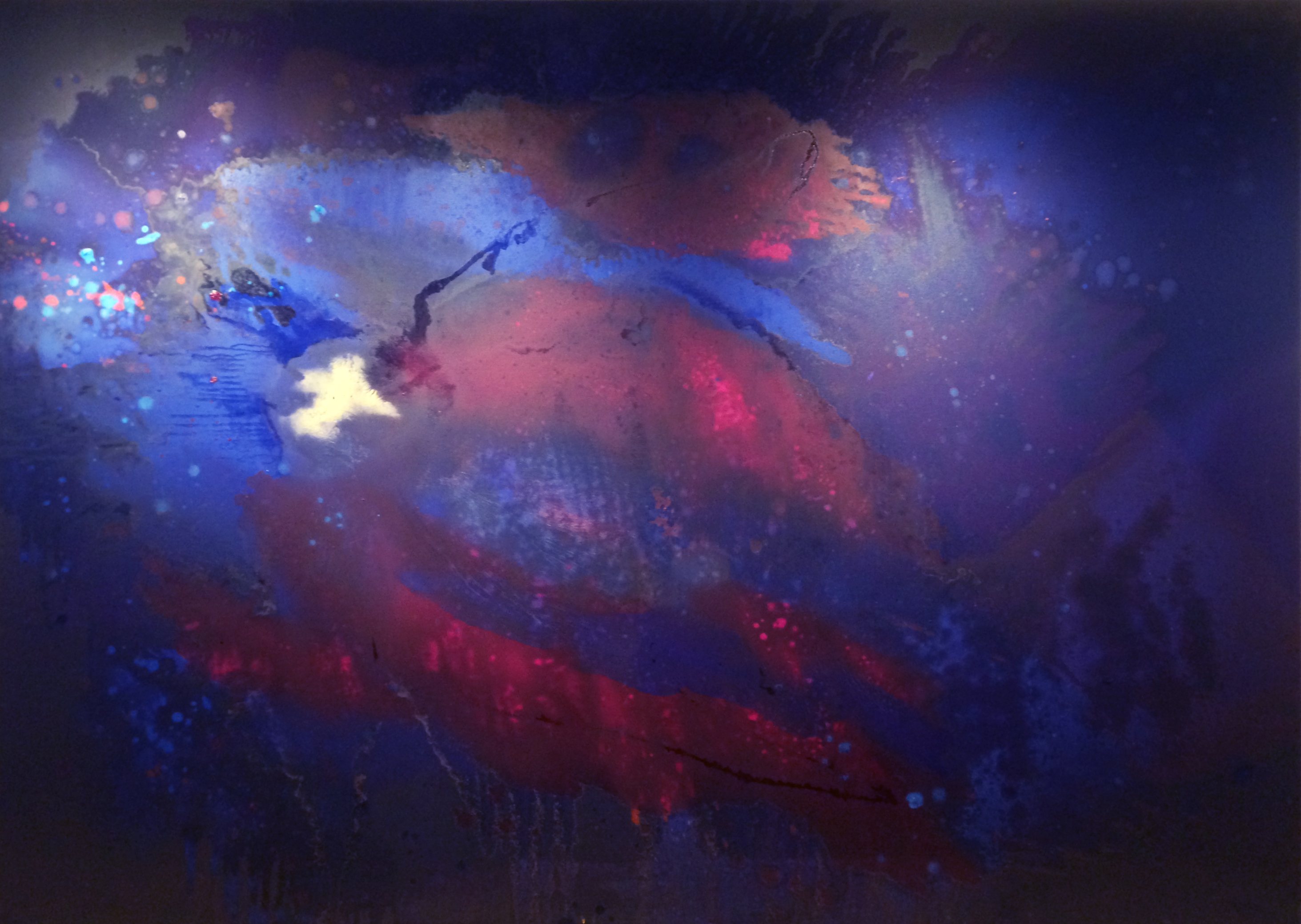 Nebula, oil on canvas
