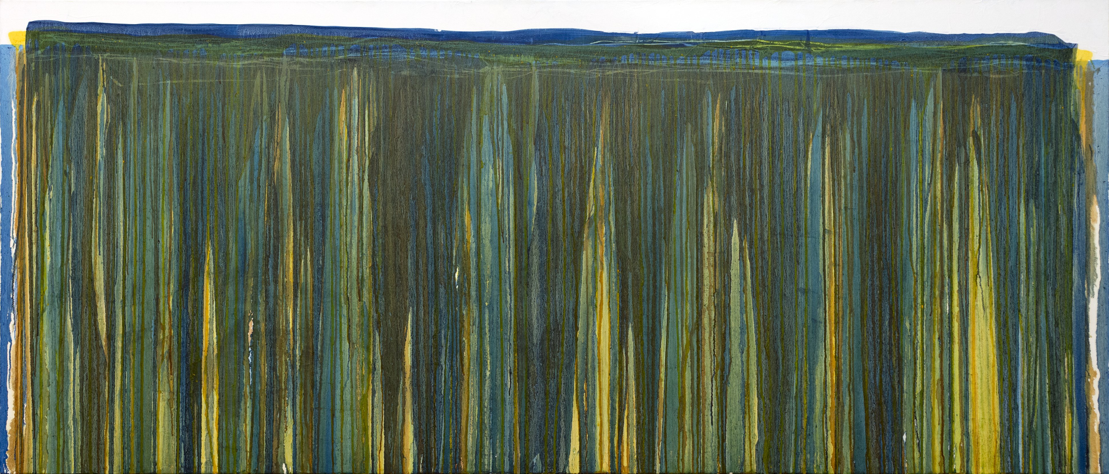 Reeds, oil on canvas
